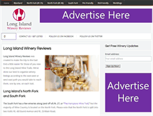 Tablet Screenshot of longislandwineryreviews.com